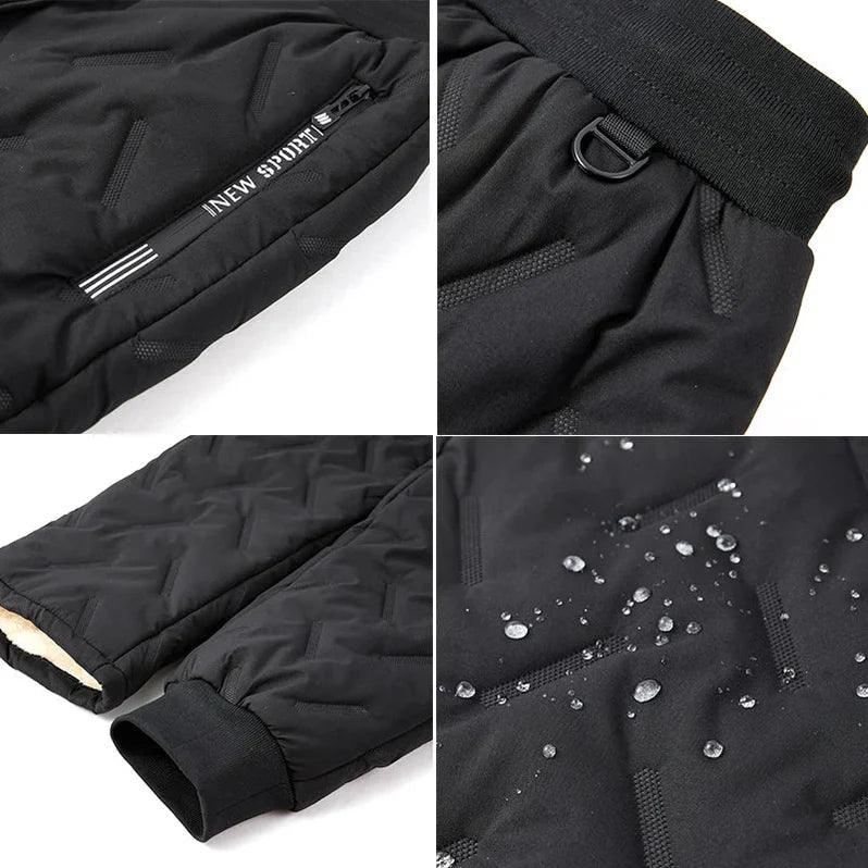 Fleece-Lined Winter Pants for Men and Women