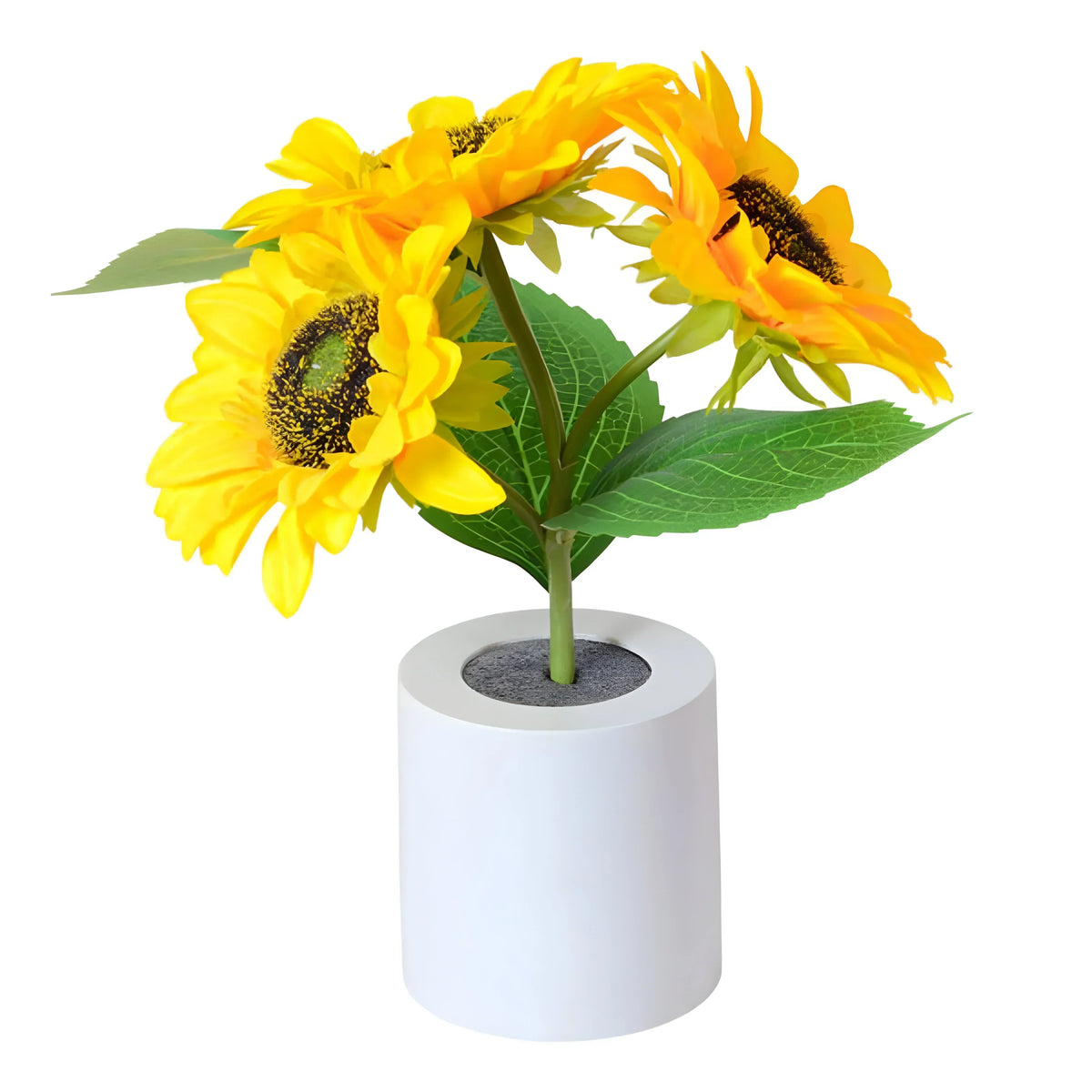 Flower Design LED Table Lamp with Warm White Light