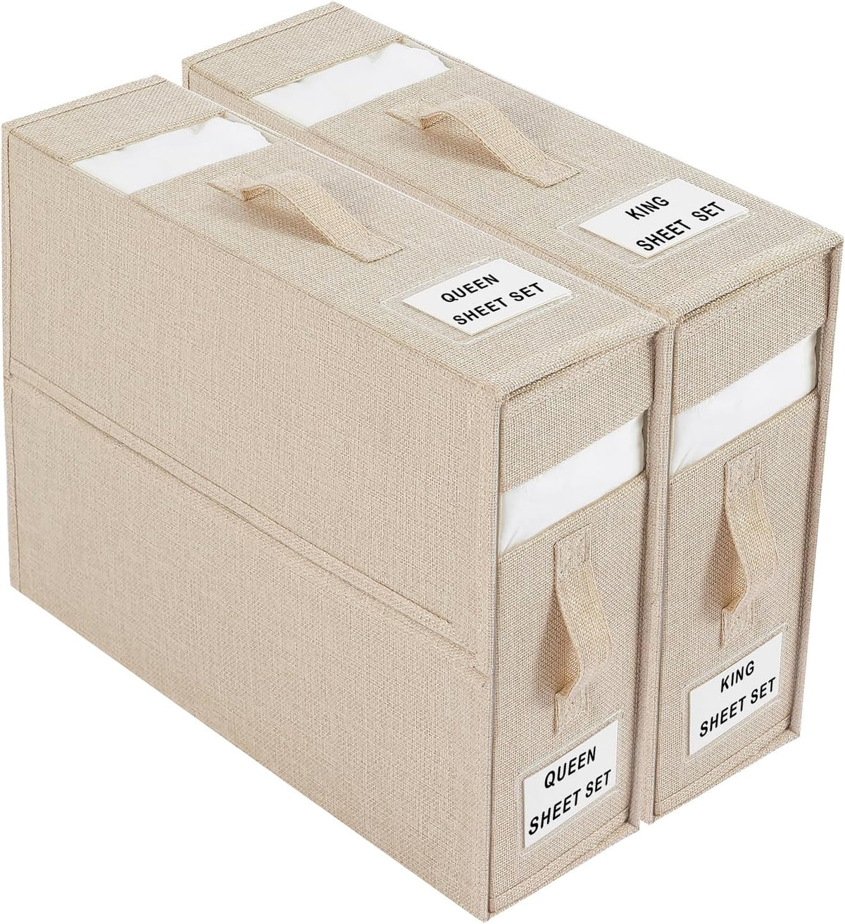 Foldable Bedding Storage Organiser for Neat Linen Storage