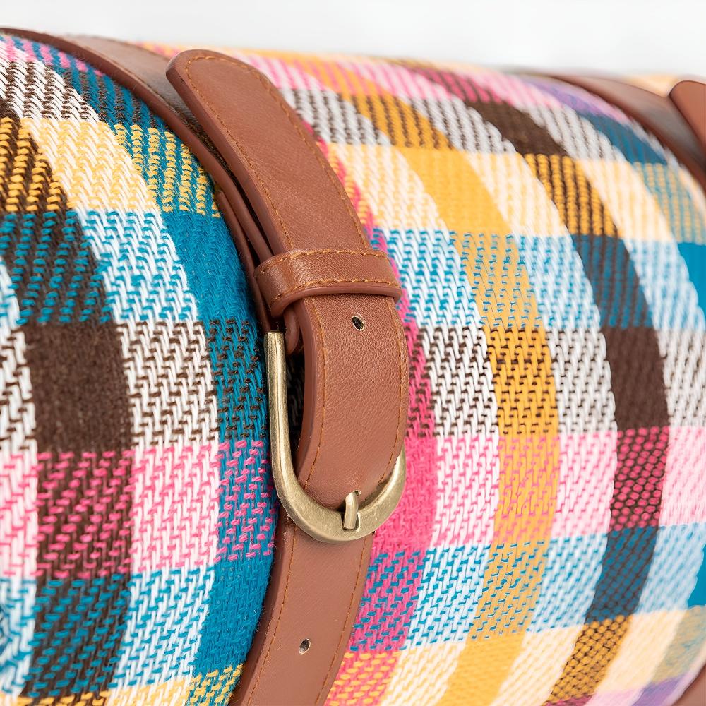 Foldable Waterproof Picnic Blanket with Soft Acrylic Top
