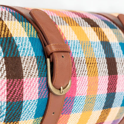 Foldable Waterproof Picnic Blanket with Soft Acrylic Top