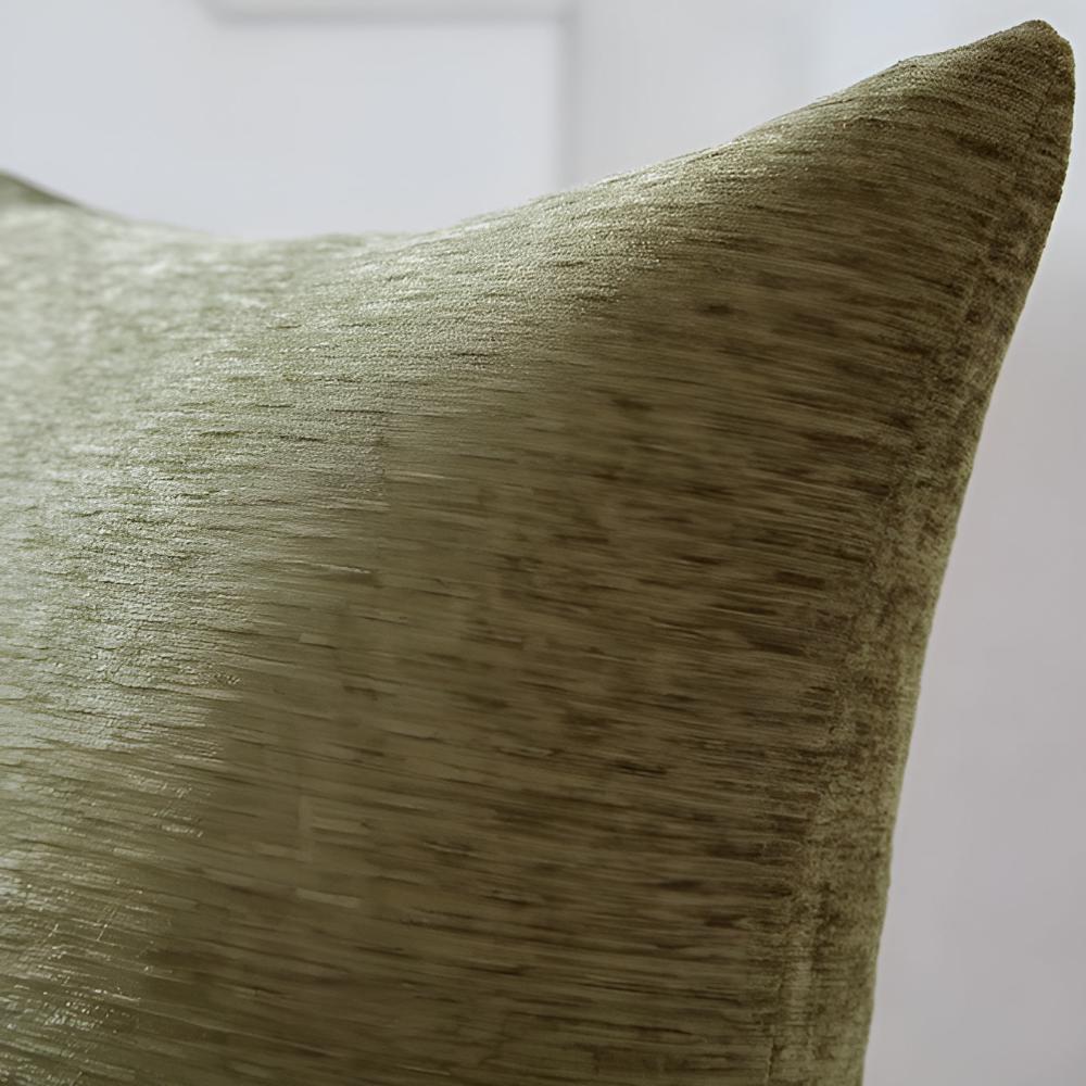French Retro Decorative Pillow Cover with Black Piping and Jacquard Texture
