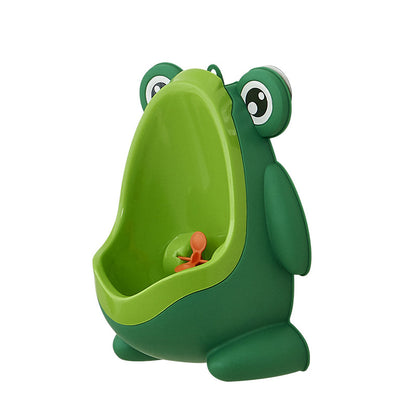 Frog Potty Training Urinal for Boys with Spinning Target