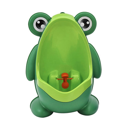 Frog Potty Training Urinal for Boys with Spinning Target