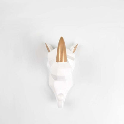 Geometric Animal Wall Hooks for Coats, Bags and Accessories