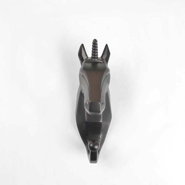 Geometric Animal Wall Hooks for Coats, Bags and Accessories