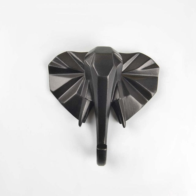 Geometric Animal Wall Hooks for Coats, Bags and Accessories