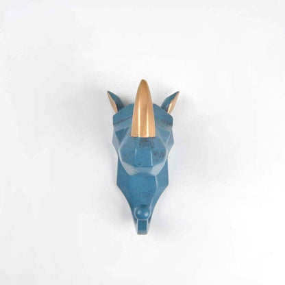 Geometric Animal Wall Hooks for Coats, Bags and Accessories