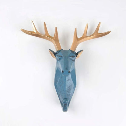 Geometric Animal Wall Hooks for Coats, Bags and Accessories