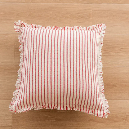 Geometric Tufted Cushion Cover in Nordic Pink