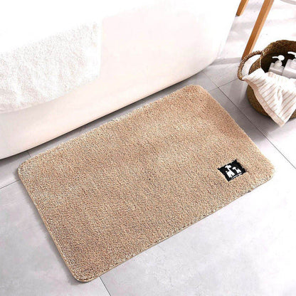 Giraffe Bath Mat with Non-Slip Backing and Absorbent Microfibre