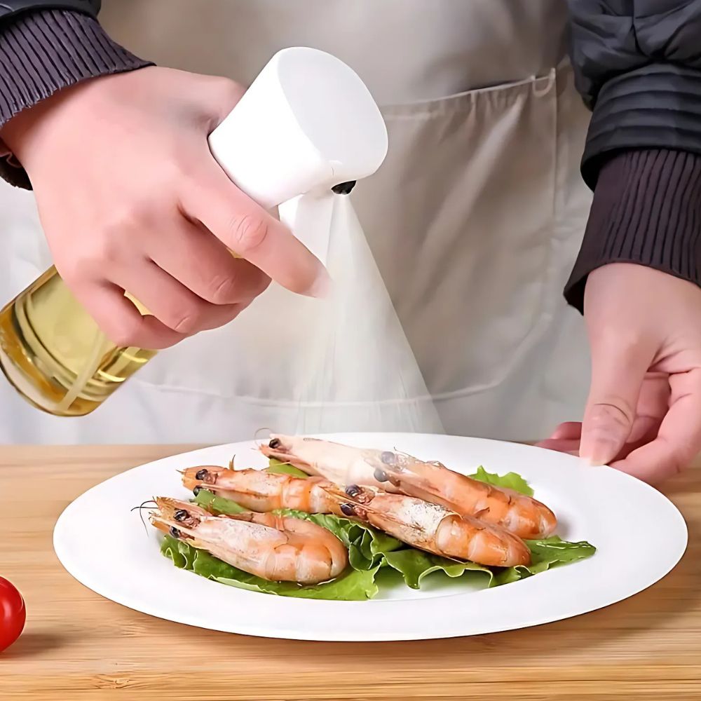 Glass Oil Spray Bottle with Fine Mist Sprayer