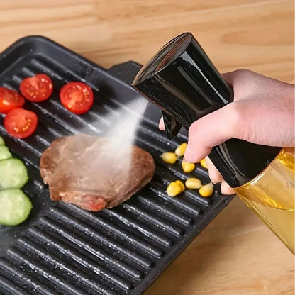 Glass Oil Spray Bottle with Fine Mist Sprayer
