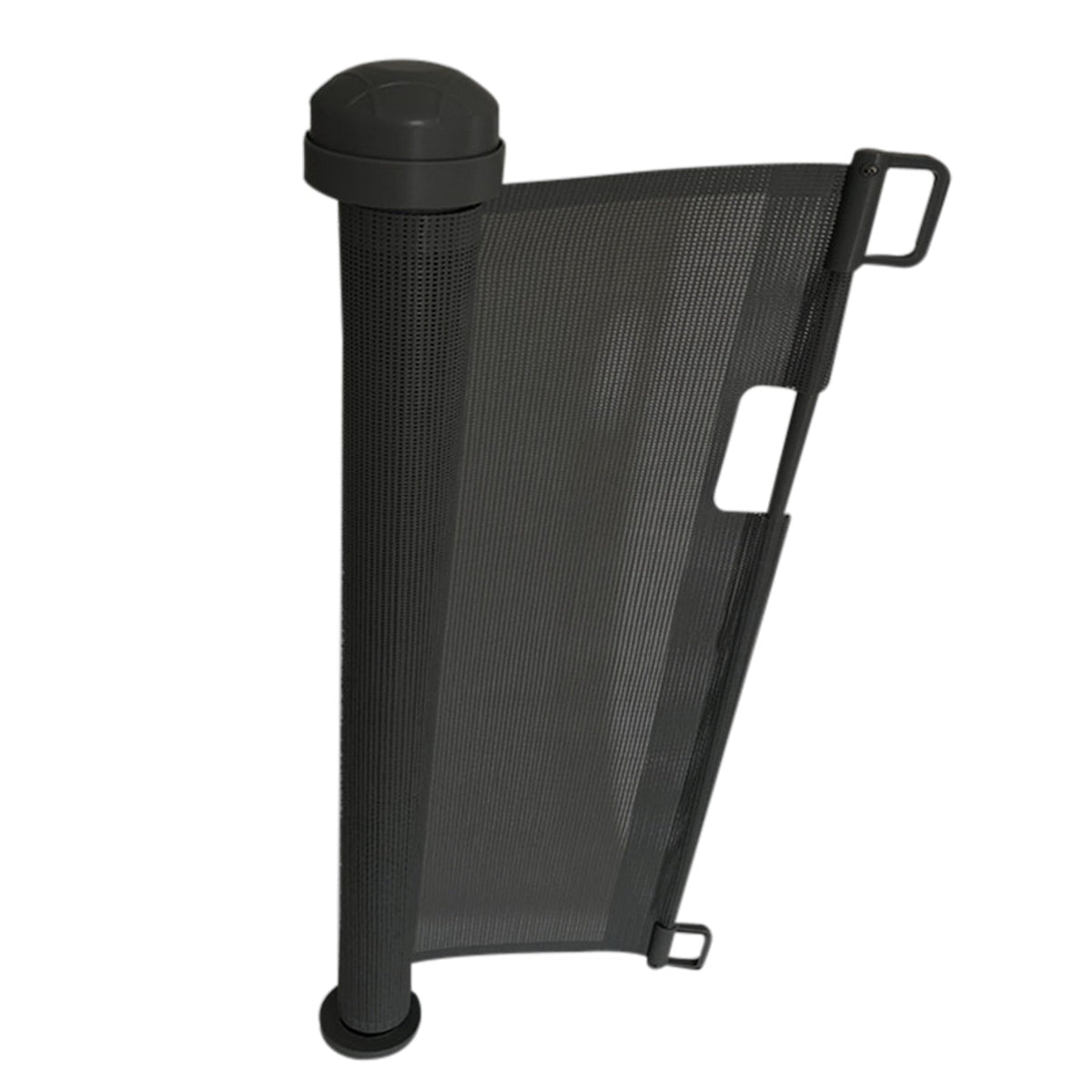 Retractable Baby Pet Safety Gate Adjustable Mesh Barrier One Hand Indoor Outdoor