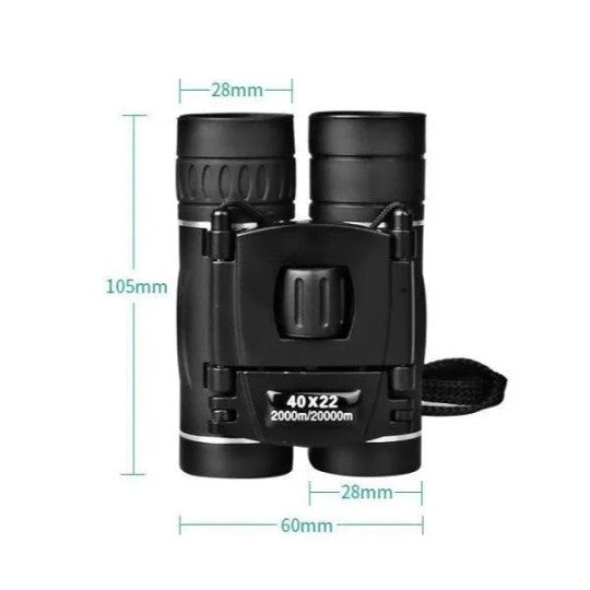 HD 40x22 Binoculars for Outdoor Viewing and Wildlife Observation