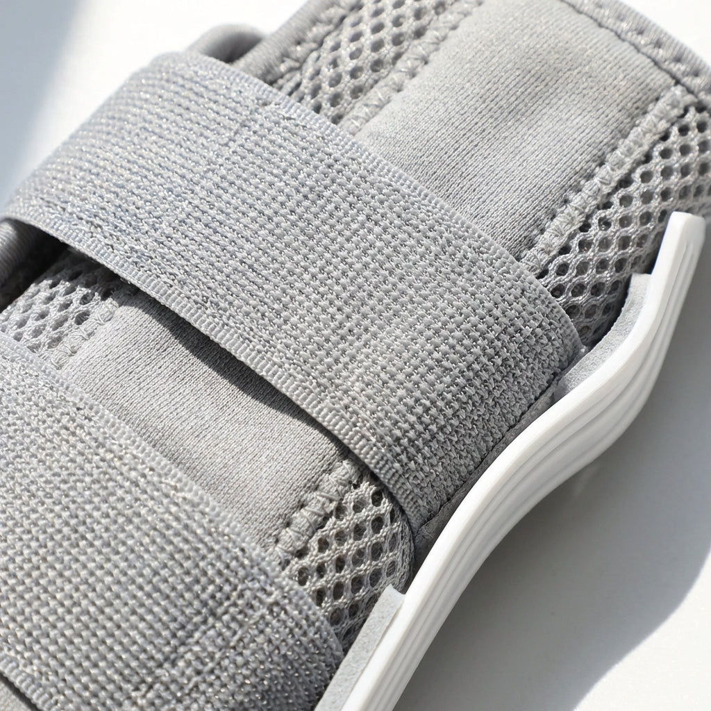Half Finger Wrist Support with Removable Splint and Adjustable Straps