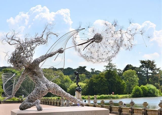 Handcrafted Stainless Steel Fairy Garden Decorations