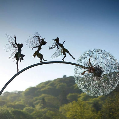 Handcrafted Stainless Steel Fairy Garden Decorations