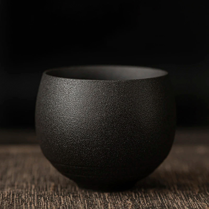 Handmade Ceramic Espresso Cups with Rustic Glaze and Artisan Finish