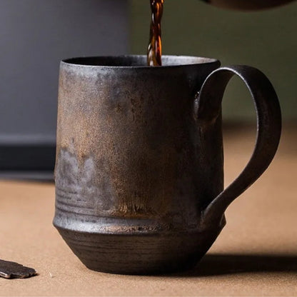 Handmade Rustic Ceramic Mug for Coffee, Tea and Hot Drinks