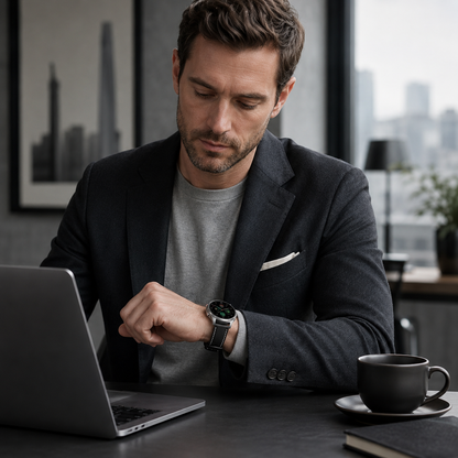 Health Smartwatch with Blood Pressure Heart Rate and Blood Oxygen Tracking