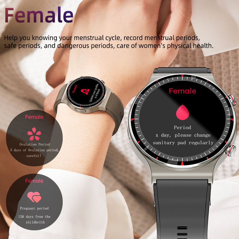 Health Smartwatch with EKG SpO2 Heart Rate and Sports Tracking