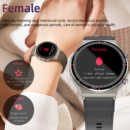 Health Smartwatch with EKG SpO2 Heart Rate and Sports Tracking
