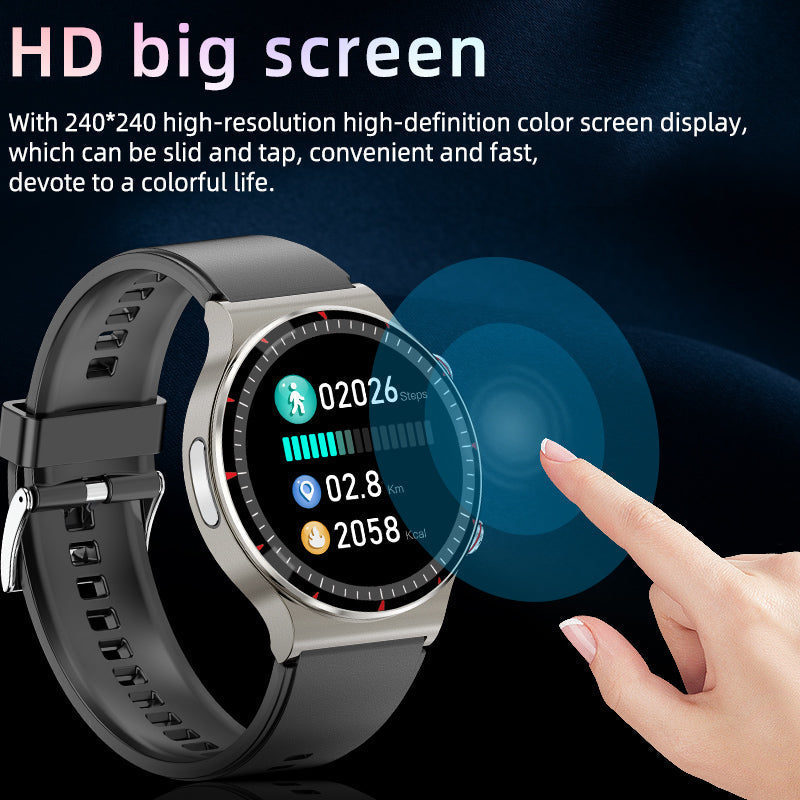 Health Smartwatch with EKG SpO2 Heart Rate and Sports Tracking