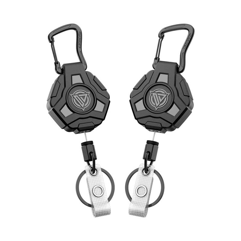 Heavy-Duty Retractable Keychain Badge Reel with Steel Cable