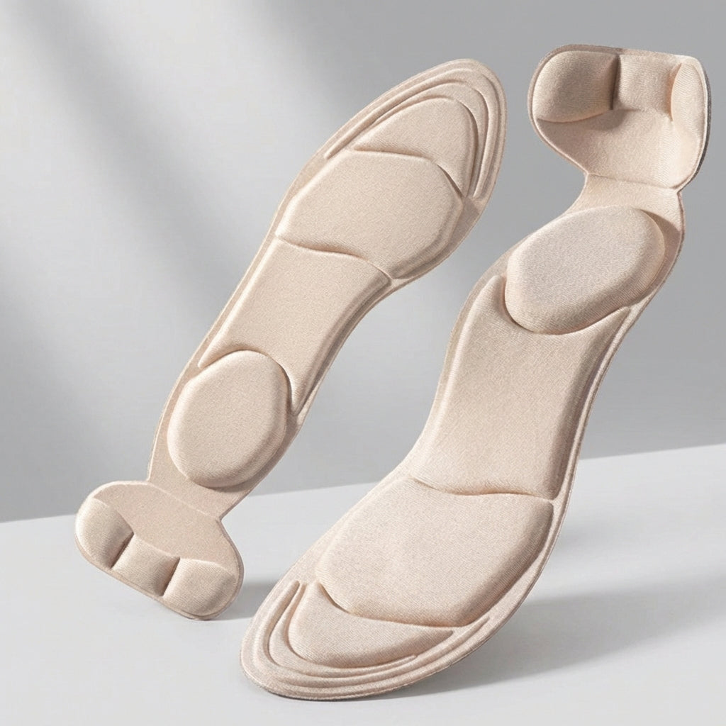 High Heel Insole Inserts with EVA Cushioning and Non-Slip Support