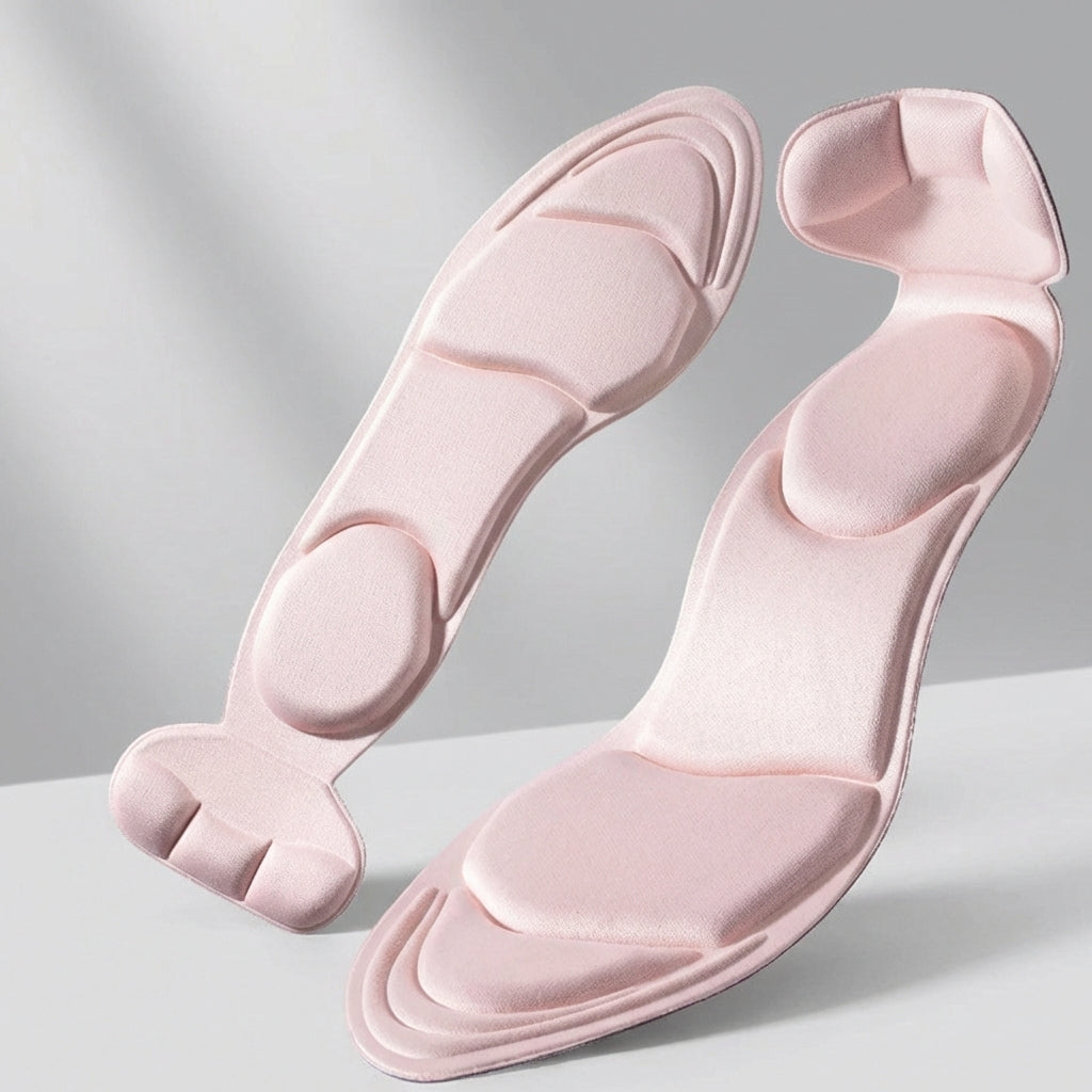 High Heel Insole Inserts with EVA Cushioning and Non-Slip Support