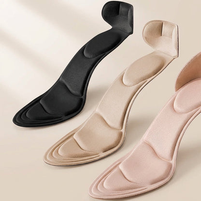 High Heel Insole Inserts with EVA Cushioning and Non-Slip Support