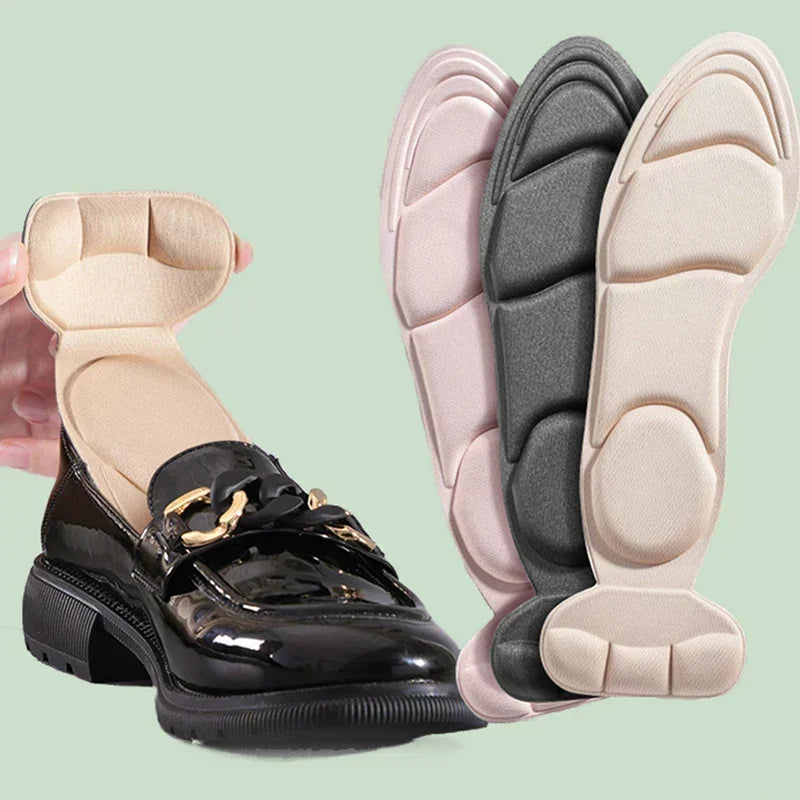 High Heel Insole Inserts with EVA Cushioning and Non-Slip Support
