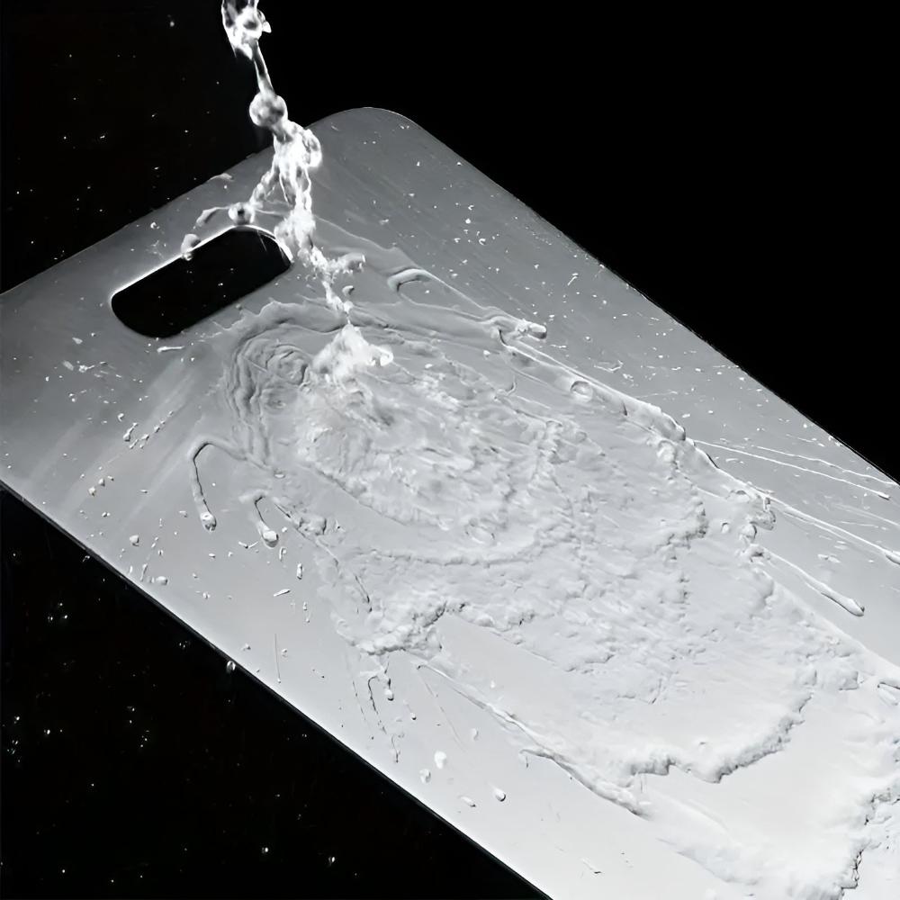 Hygienic SUS304 Stainless Steel Cutting Board for Durable Kitchen Use