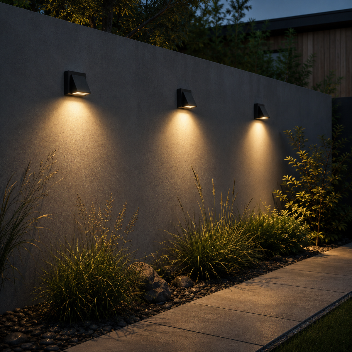 IP65 Outdoor Wall Sconce with Integrated 5W LED
