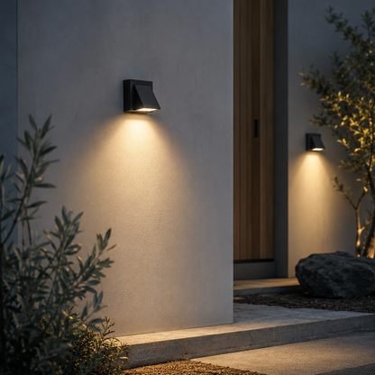 IP65 Outdoor Wall Sconce with Integrated 5W LED