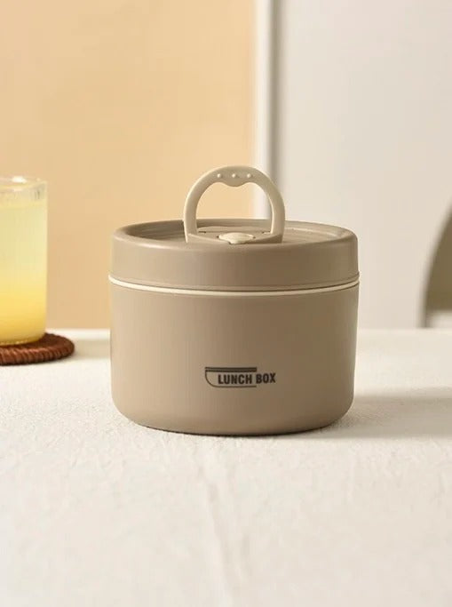 Insulated Stainless Steel Lunch Box with Leak-Resistant Seal