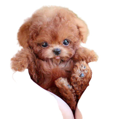 Interactive Plush Puppy Toy with Realistic Movement and Soft Synthetic Exterior