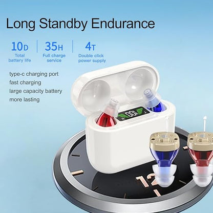 Invisible Hearing Aid – Discreet In-Ear Design