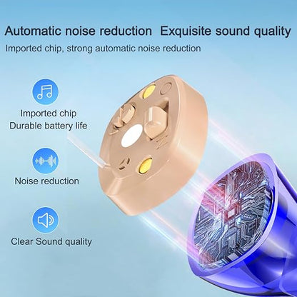Invisible Hearing Aid – Discreet In-Ear Design