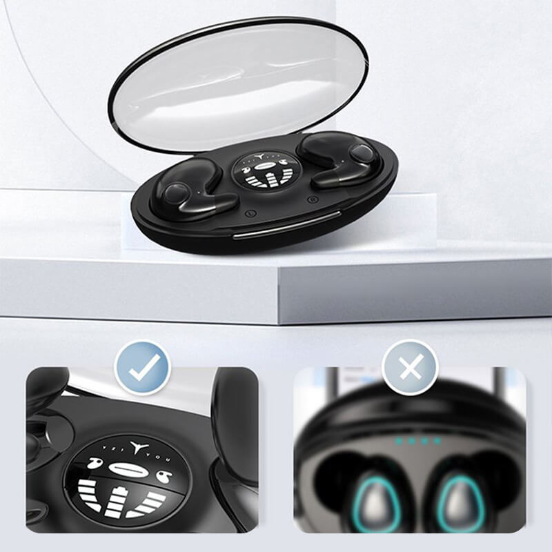 Invisible Wireless Sleep Earbuds with IPX5 Water Resistance and Noise Isolation