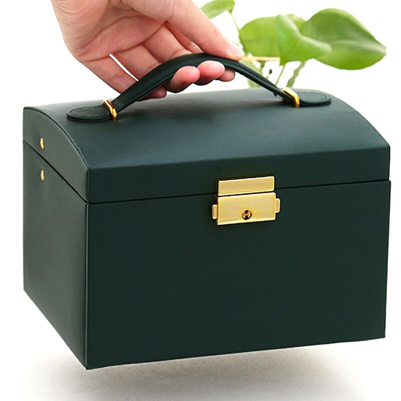 Jewellery Travel Organiser Case with Multiple Compartments