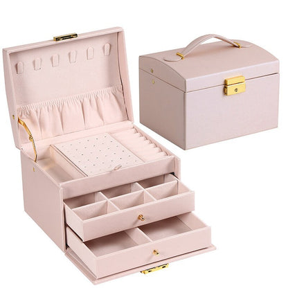 Jewellery Travel Organiser Case with Multiple Compartments