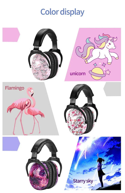 Kids Noise Reduction Ear Muffs for Comfortable Sound Protection