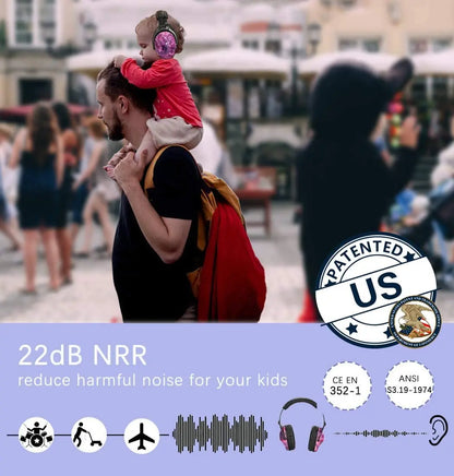 Kids Noise Reduction Ear Muffs for Comfortable Sound Protection