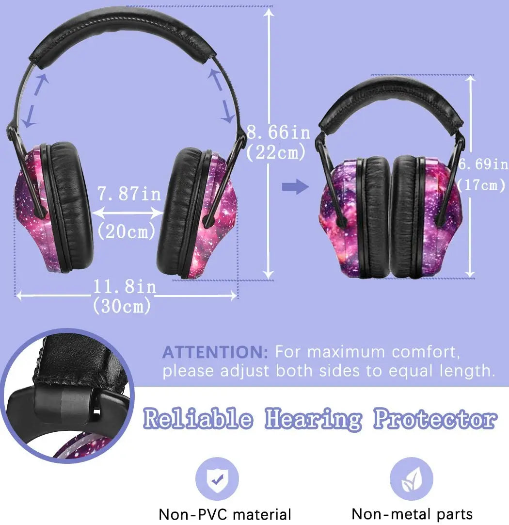 Kids Noise Reduction Ear Muffs for Comfortable Sound Protection