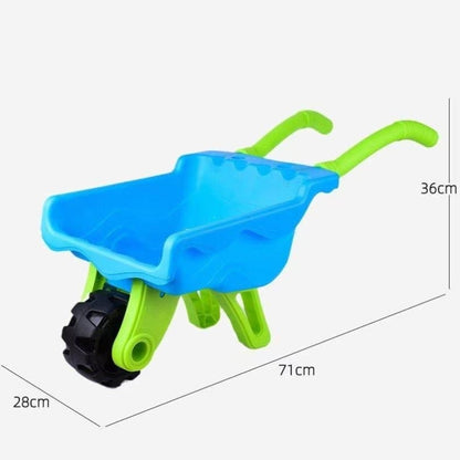 Kids' Outdoor Sand and Beach Wheelbarrow Play Set