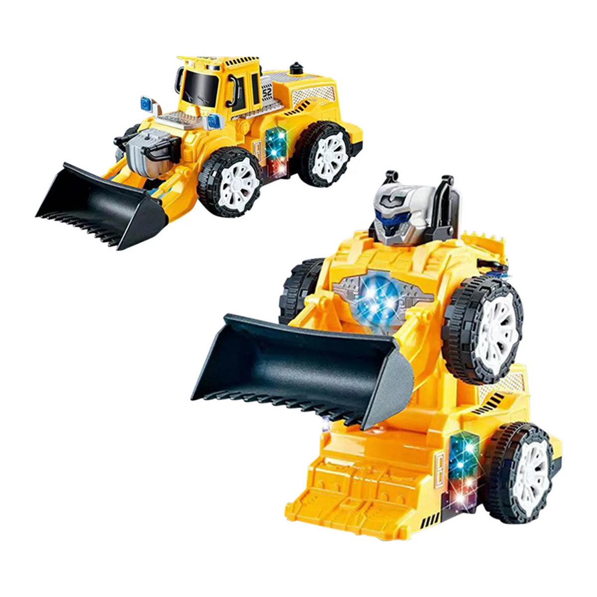 Kids' Transforming Robot Toy Car with Remote Control and Obstacle Detection