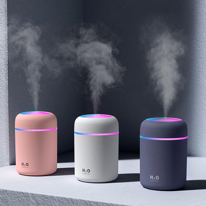 LED Air Humidifier and Essential Oil Diffuser with 3 Lighting Modes
