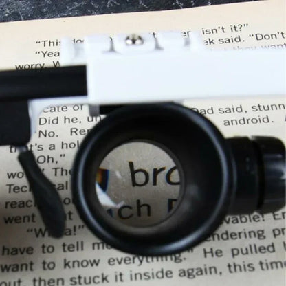 LED Magnifying Glasses with 8x, 15x and 23x Magnification